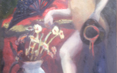 Nude I (Ecole des Beaux Arts des Americains, Fountainebeau), france paintings, #10