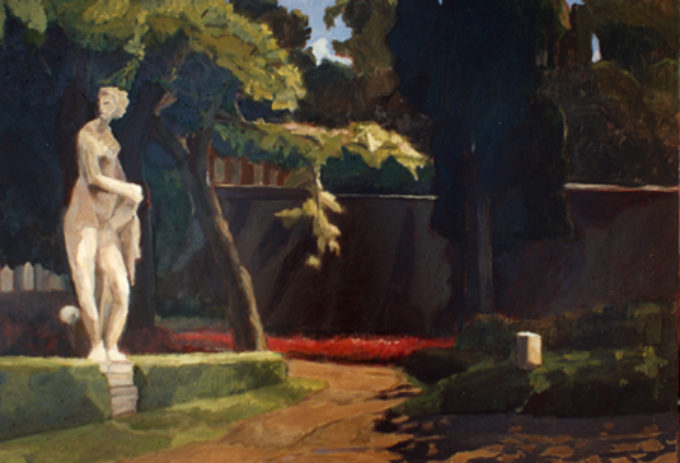 Roam through Italian Garden Paintings